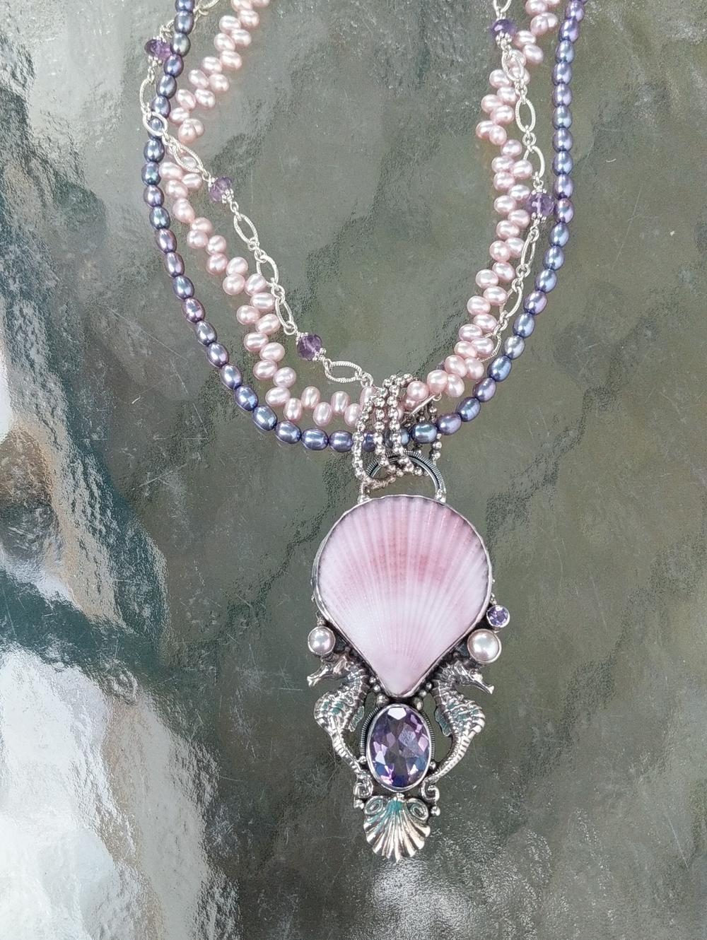 Mars and Valentine Necklace